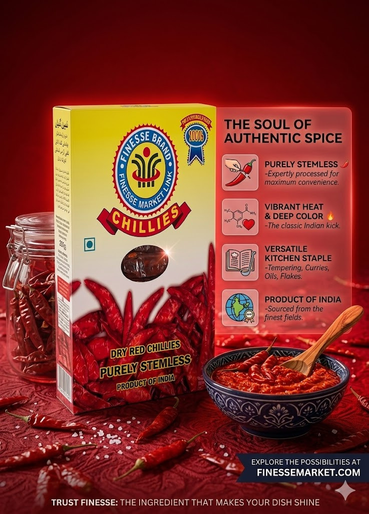 Dried Red Chillies Stemless : The Soul of Authentic Spice
