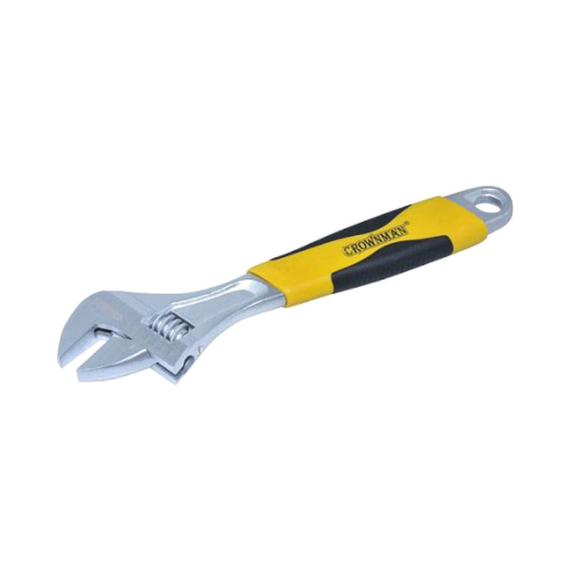 Crownman Adjustable Wrench With Grip 12inch