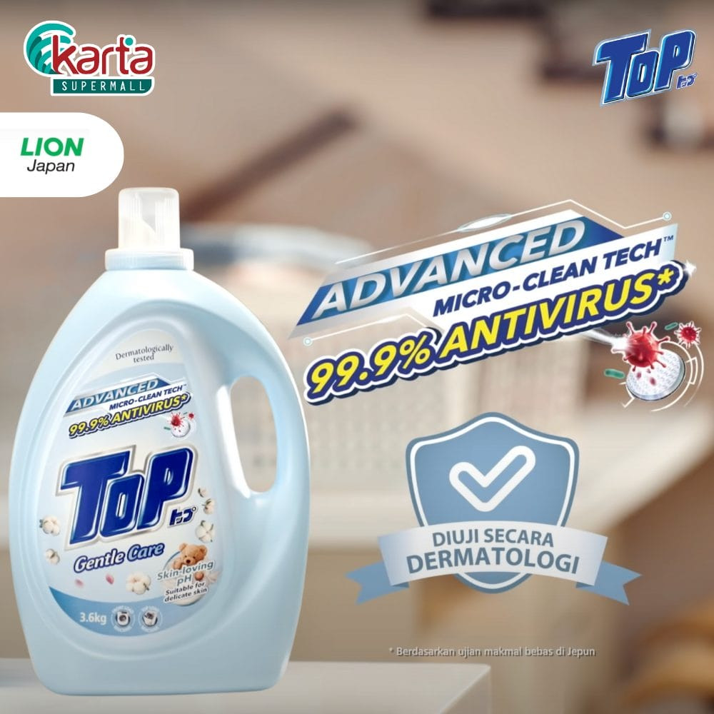 TOP LIQUID DETERGENT GENTLE CARE