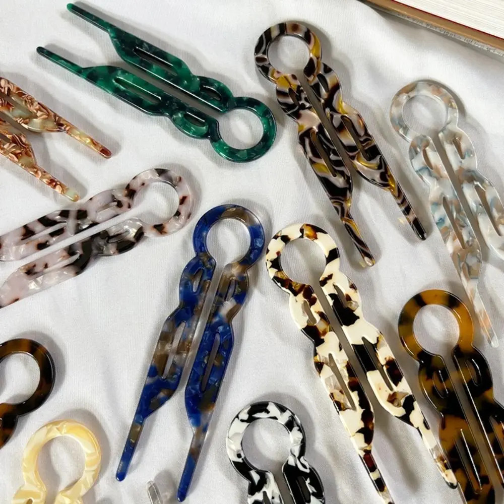 Sweet Acetate Hair Bun U-Shaped