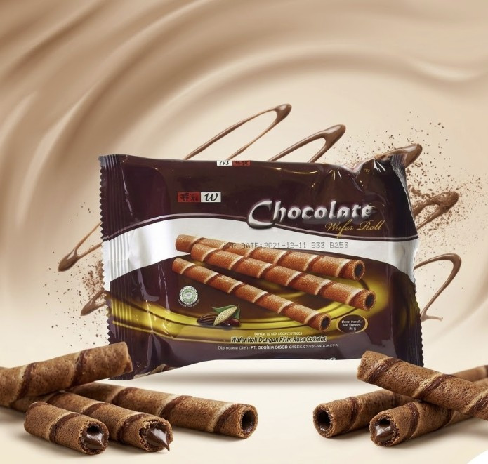 Chocolate Wafer Rolls 50g – Crunchy & Creamy Chocolate Snack for Kids & Family ?
