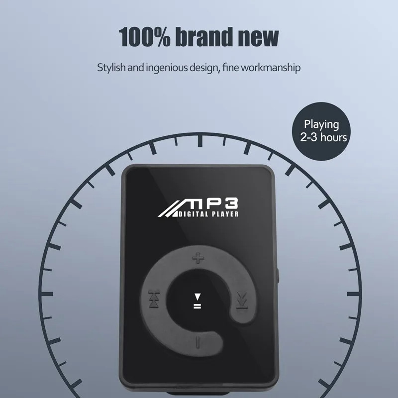 Portable Mini Mp3 Clip Card MP3 Music Player